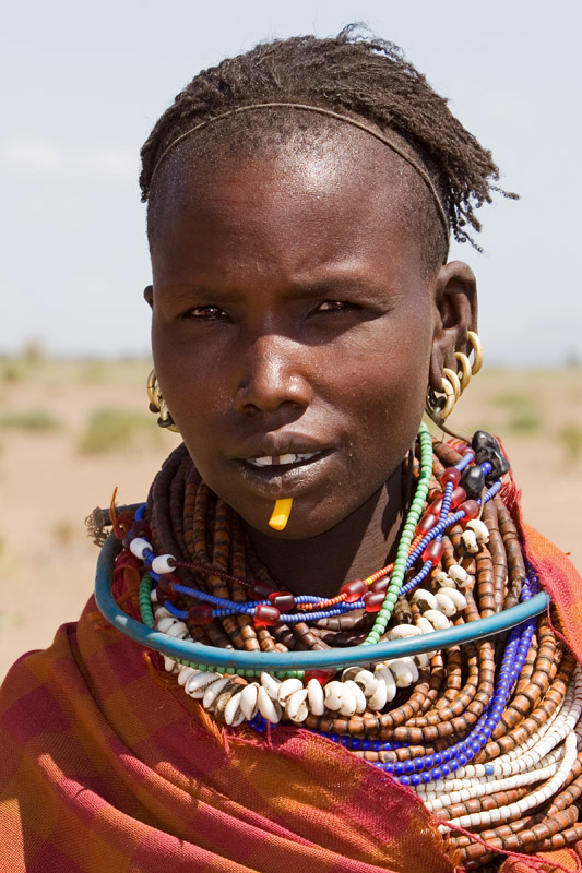 168   Woman from the Nyangatom tribe